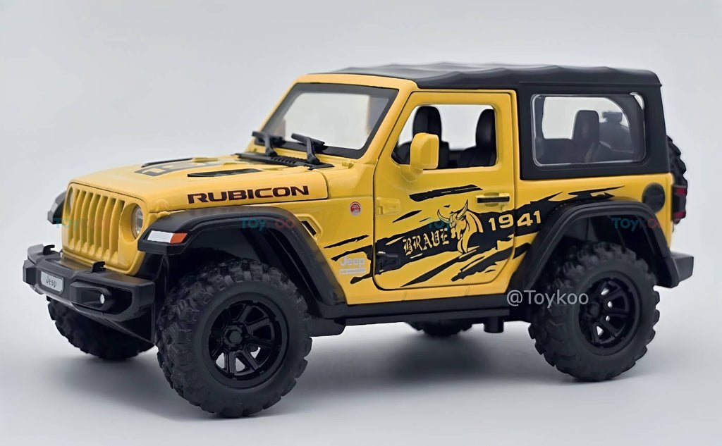 Jeep Wrangler Rubicon 1:24 diecast scale model car - Image 9