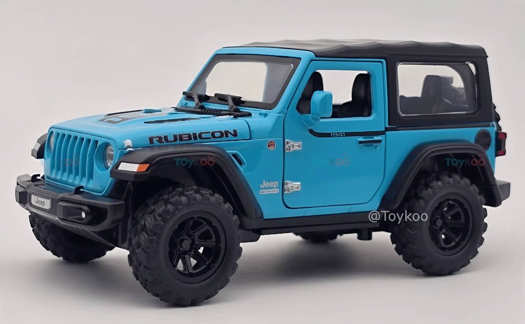 Jeep Wrangler Rubicon 1:24 diecast scale model car - Image 13